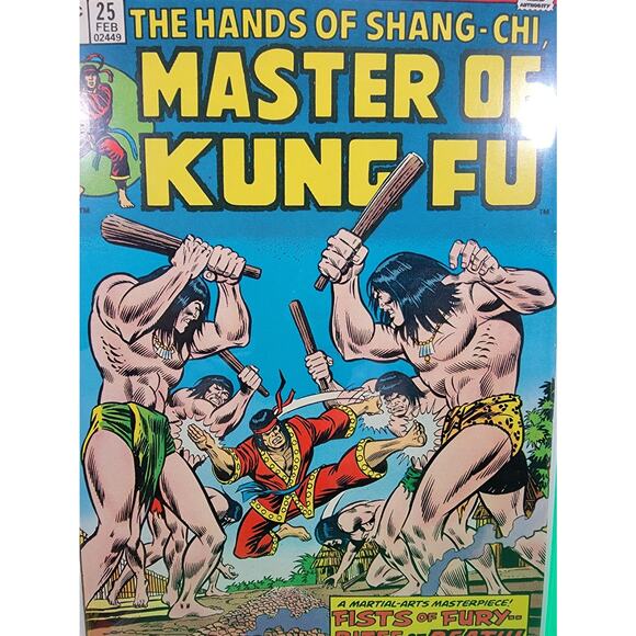 The Hands Of Shang-Chi, Master Of Kung Fu #25_February 1975 Bronze Age! - Picture 6 of 6